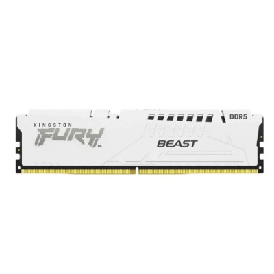 KINGSTON DIMM DDR5 64GB (Kit of 4) 5600MT/s CL40 FURY Beast White XMP