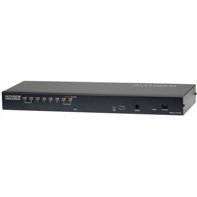 ATEN 8-port OverNet Cat5 KVM PS/2+USB, OSD, rack, SUN, PON, VNC