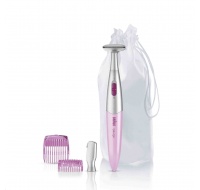Braun FG1100 Pink zastřihovač chloupků, na baterie, zastřihovací hřebeny, látkový sáček