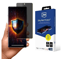 BAZAR - 3mk ochranná folie Silky Matt Privacy pro Redmi Note 14 5G - Poškozený obal (Komplet)
