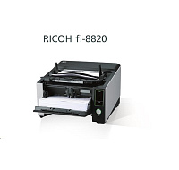 RICOH skener Fi-8820 A3, color, duplex, 120ppm v barvě 300dpi, USB 3.2 + RJ-45, ADF 500, Z: 12M