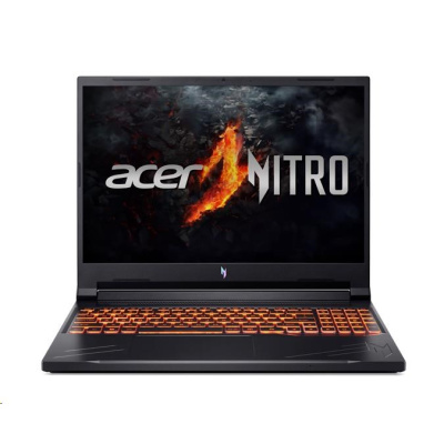 ACER NTB Nitro V 16 (ANV16-72-76MC),Core 7 240H,16"WUXGA,32GB,1TB SSD,RTX 5060,Linux,Black