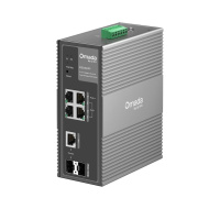 TP-Link OMADA průmyslový switch IES206GPP (4xGbE,1xGbE/SFPcombo,1xSFP,3xPoE+,1xPoE++,120W,DIN,IP40,fanless)