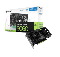 PNY VGA Nvidia GeForce RTX 5060 8GB Dual Fan OC, RTX 5060 OC, 8GB GDDR7, 3xDP, 1xHDMI