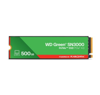 WD GREEN SSD 500GB SN3000 Powered by SanDisk, PCIe Gen4x4, M.2 2280, (R:5000/W:4100 MB/s)