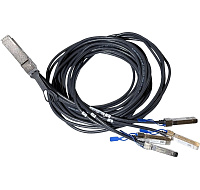 MikroTik DQ+BC0003-DS+, QSFP56 200G na 4x SFP56 50G DAC kabel