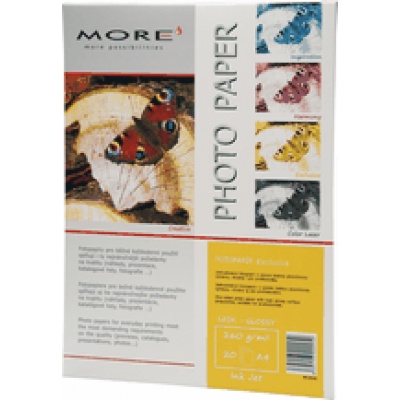 ARMOR Fotopapír MORE Exclusive 260g/m2; glossy, 20 listů, A4