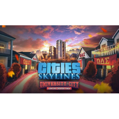 Cities Skylines - Content Creator Pack University City (DLC) (PC) klíč Steam