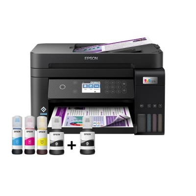 EPSON tiskárna ink EcoTank L6270, 3v1, A4, 1200x4800dpi, 33ppm, USB, Wi-Fi, LAN,Záruka 5 let  po registraci zdarma
