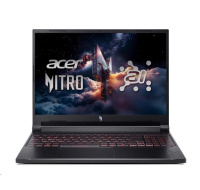 ACER NTB Nitro V 16 AI (ANV16-42-R5L5),R5 AI 240,16"WUXGA,16GB,1TB SSD,RTX 4050,Linux,Black