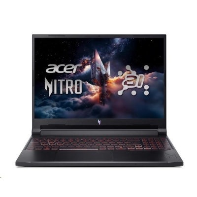 ACER NTB Nitro V 16 AI (ANV16-42-R5L5),R5 AI 240,16"WUXGA,16GB,1TB SSD,RTX 4050,Linux,Black