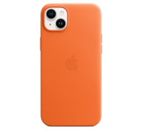 APPLE iPhone 14 Plus kožené pouzdro s MagSafe - Orange