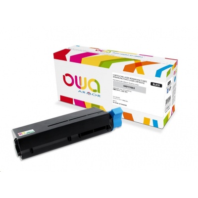 OWA Armor toner pro OKI B431, MB491, 12000 Stran, 44917602, černá/black