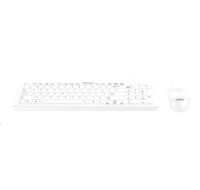 MSI set klávesnice a myši SK9626W, drátová, CZ/SK lokalizace, bílá