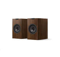 KEF Repro Q1 Meta regálové, 2ks, tmavé dřevo