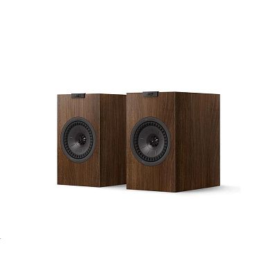 KEF Repro Q1 Meta regálové, 2ks, tmavé dřevo
