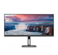 BAZAR - AOC MT VA LCD WLED 34" U34V5C/BK - VA panel, 3440x1440, HDMI, DP, USB, USB-C, nast vyska, repro - rozbaleno