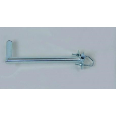 Držák antény na balkón s vinklem, galvanický zinek, délka 50cm