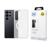 3mk ochranný kryt Smoke MagCase White pro Samsung Galaxy S25 Ultra