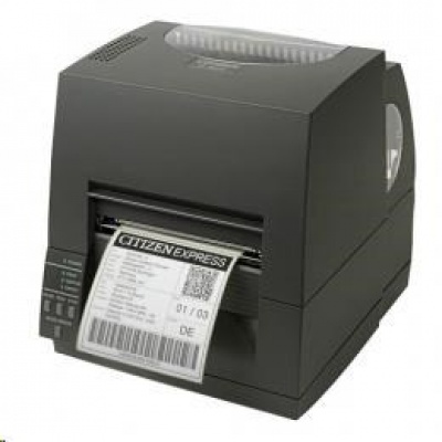 Citizen CL-S631II, 12 dots/mm (300 dpi), EPL, ZPL, Datamax, multi-IF (Ethernet), black