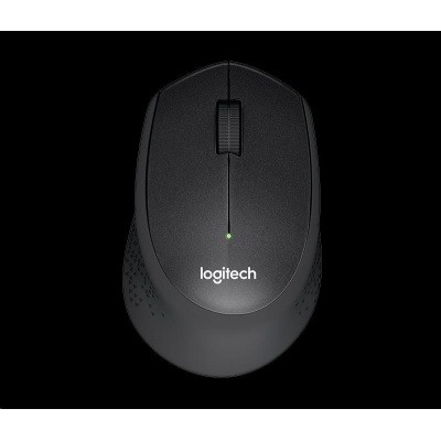 Logitech Wireless Mouse M330 Silent Plus, black