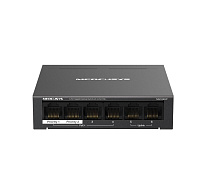 MERCUSYS switch MS106GP (6xGbE,4xPoE+,65W,fanless)