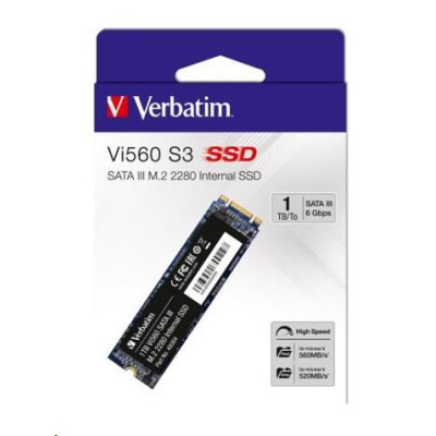 VERBATIM SSD Vi560 S3 M.2 2TB SATA III, W 560/ R 520MB/s