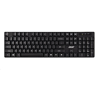 ACER Wireless klávesnice 2,4GHz RF, AKR110, dosah až 10 m, membránové klávesy, životnost až 5 mil. úhozů, voděodolná