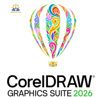 CorelDRAW Graphics Suite 2026 Education Perpetual License (incl. 1 Yr CorelSure Maintenance)(251+)