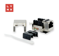 LYNX keystone STP Cat5e, 90 stp., bílý
