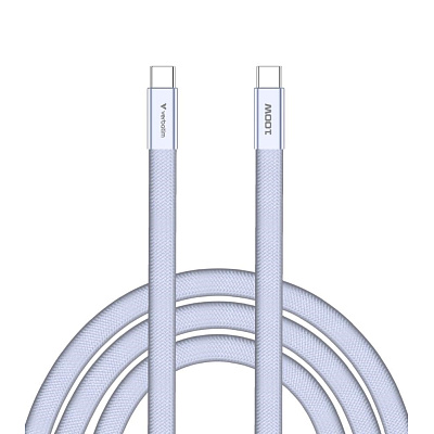 VERBATIM Kabel Sync & Charge SoftTouch USB-C, 100W, 120cm, fialová