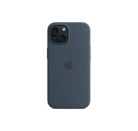 APPLE iPhone 15 Silicone Case with MagSafe - Storm Blue
