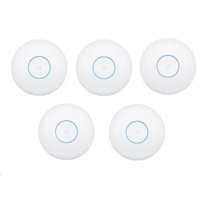 UBNT UniFi AP AC HD, 5-PACK, bez PoE! [2.4GHz(800Mbps)+5GHz(1733Mbps),4x4 MU-MIMO, 802.11a/b/g/n/ac/ac-wave2]