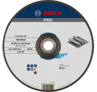 Bosch hrubovací kotouč PRO Metal, 230 × 6 × 22,23 mm, oSa