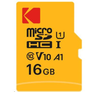 Kodak paměťová micro SD karta 16GB U1 V10 + adaptér