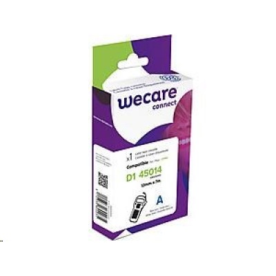 WECARE ARMOR páska pro DYMO S0720540, modrá/bílá, 12mm x 7m