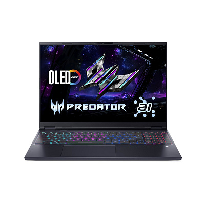 ACER NTB Predator Helios Neo 16S AI (PHN16S-I51-94NV),Ultra 9 386H,16"WQXGA,32GB,1TB SSD,RTX 5060,W11H,Black