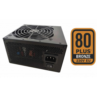 Fortron zdroj 550W FSP550-51AAC 80PLUS BRONZE 230V EU, bulk, černá