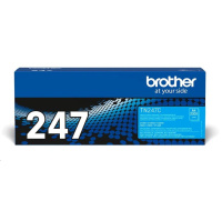 BAZAR - BROTHER Toner TN-247C - cca 2300stran - Poškozený obal
