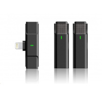 Viking bezdrátový mikrofon s klipem M302, konektor Lightning