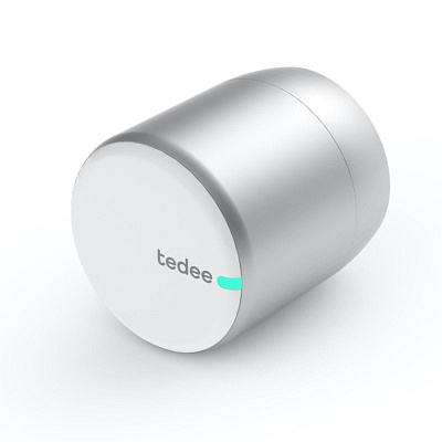 tedee PRO – chytrý zámek, stříbrný