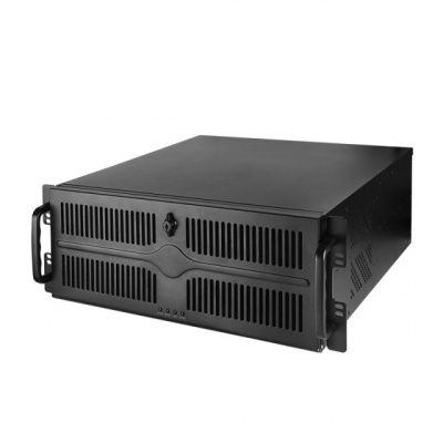 CHIEFTEC skříň Rackmount 4U ATX/mATX, UNC-409S-B, 400W PSF-400B, černá