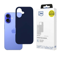 3mk Silicone Case Dark Navy pro Apple iPhone 16 Pro Max