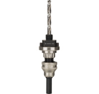 Bosch unašeč PRO Q-Lock Quick Change s šestihranným upínáním pro rychlovýměnný systém děrovek, 9,5 mm