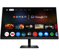 LCD HP OMEN 32x; 80 cm, 31,5", 4k IPS; 144Hz; 400 nits;Google TV, HDMI 2.0,DP 1.4;USB-C 65W PD,USB-A