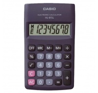 CASIO kalkulačka HL 815L BK, černá, kapesní, osmimístná