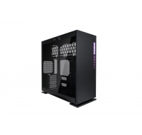 IN WIN skříň 303C, Black, Mid Tower, bez zdroje, RGB + Front USB 3.1 type C