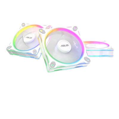 ASUS Ventilátor PRIME MR120 ARGB Reverse, 3x120mm, bílá