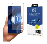 BAZAR - 3mk HardGlass Matt Max pro Apple iPhone 16 Plus - Poškozený obal (Komplet)