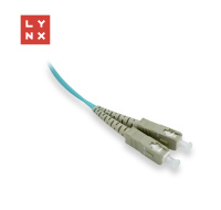 LYNX duplexní patch kabel MM, OM3, SC/SC, 50/125µm, 10m